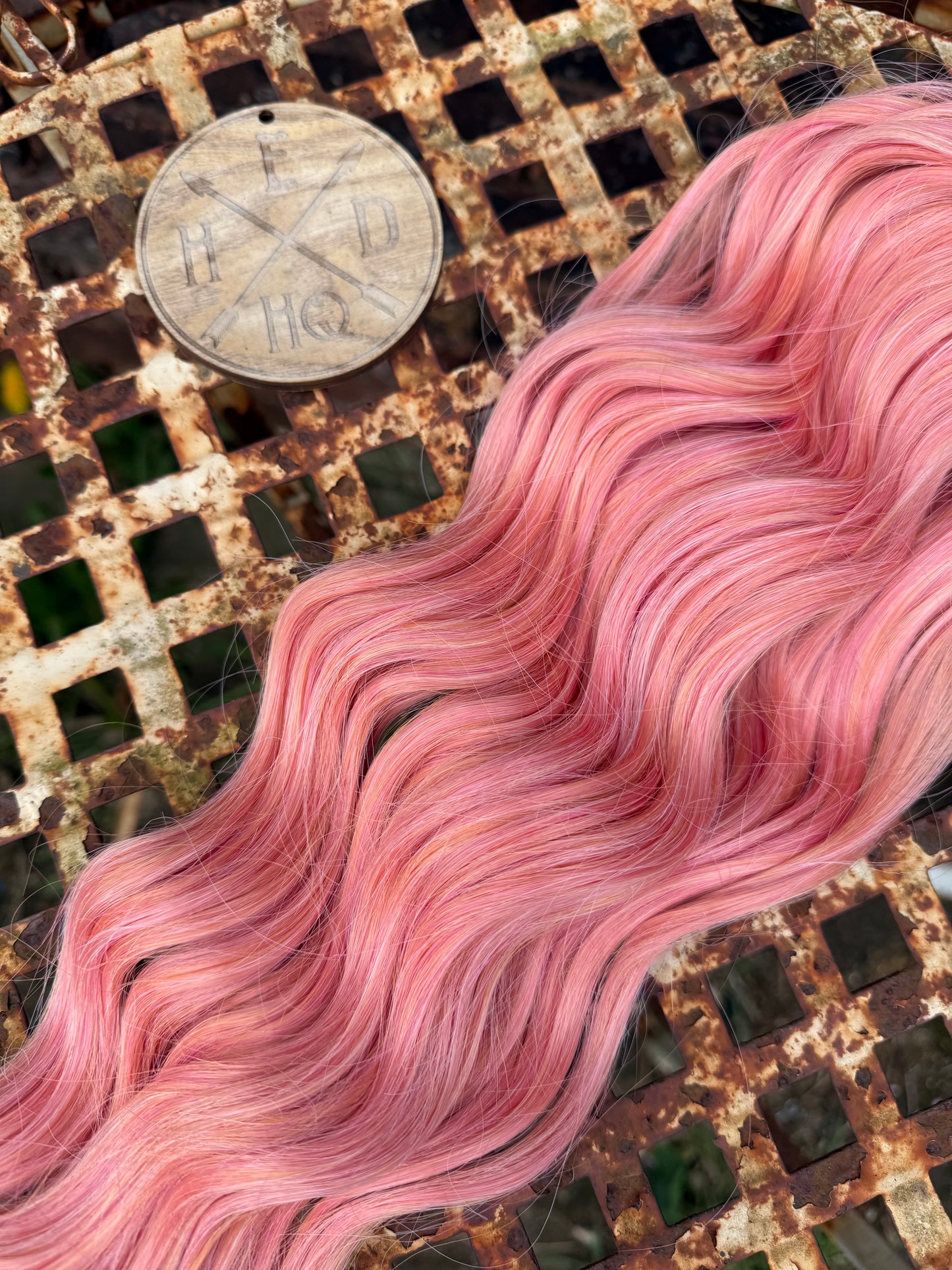 Coral Pink Loose Brushable Wave