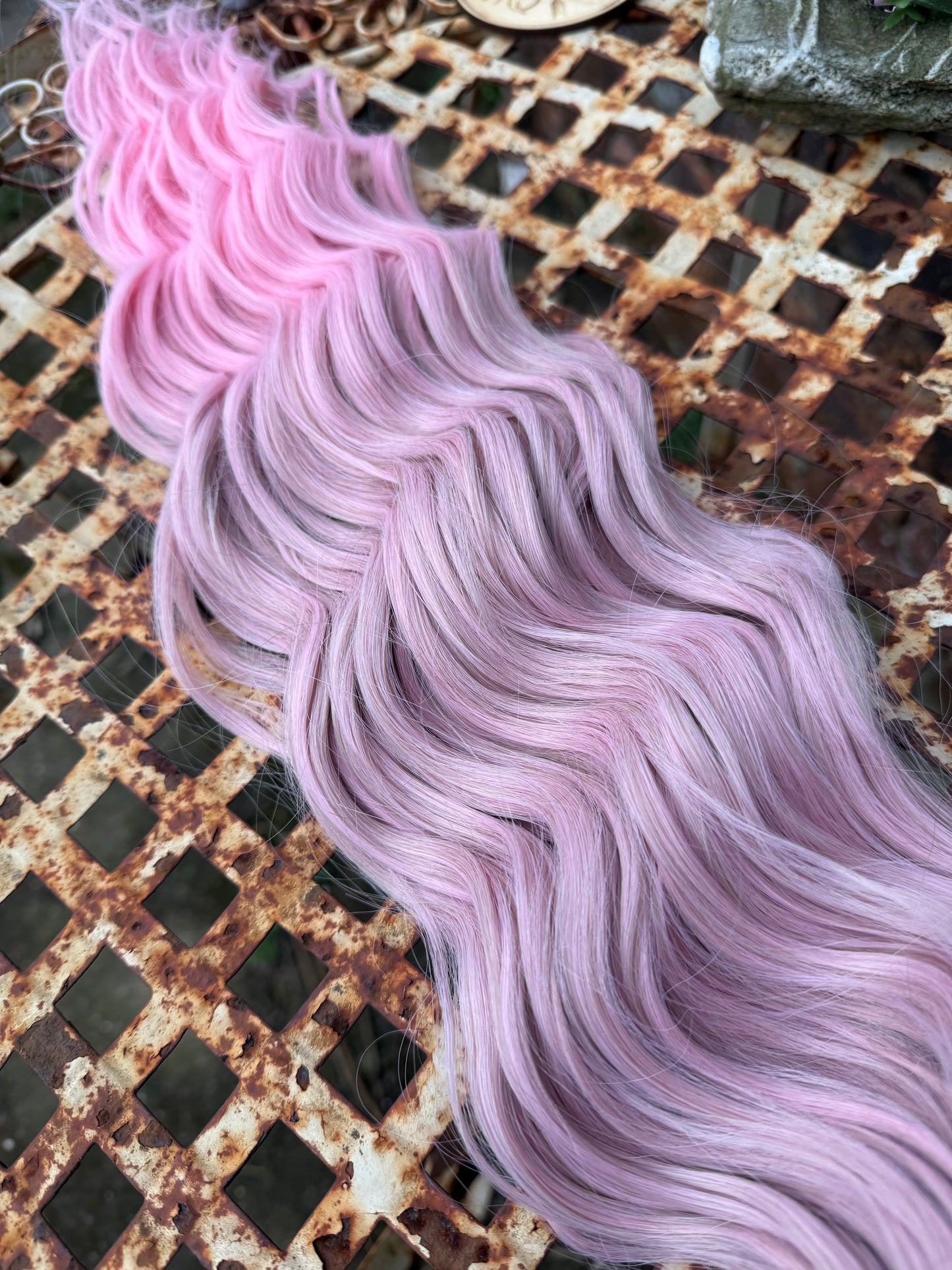 Pink Ombré Loose Brushable Wave