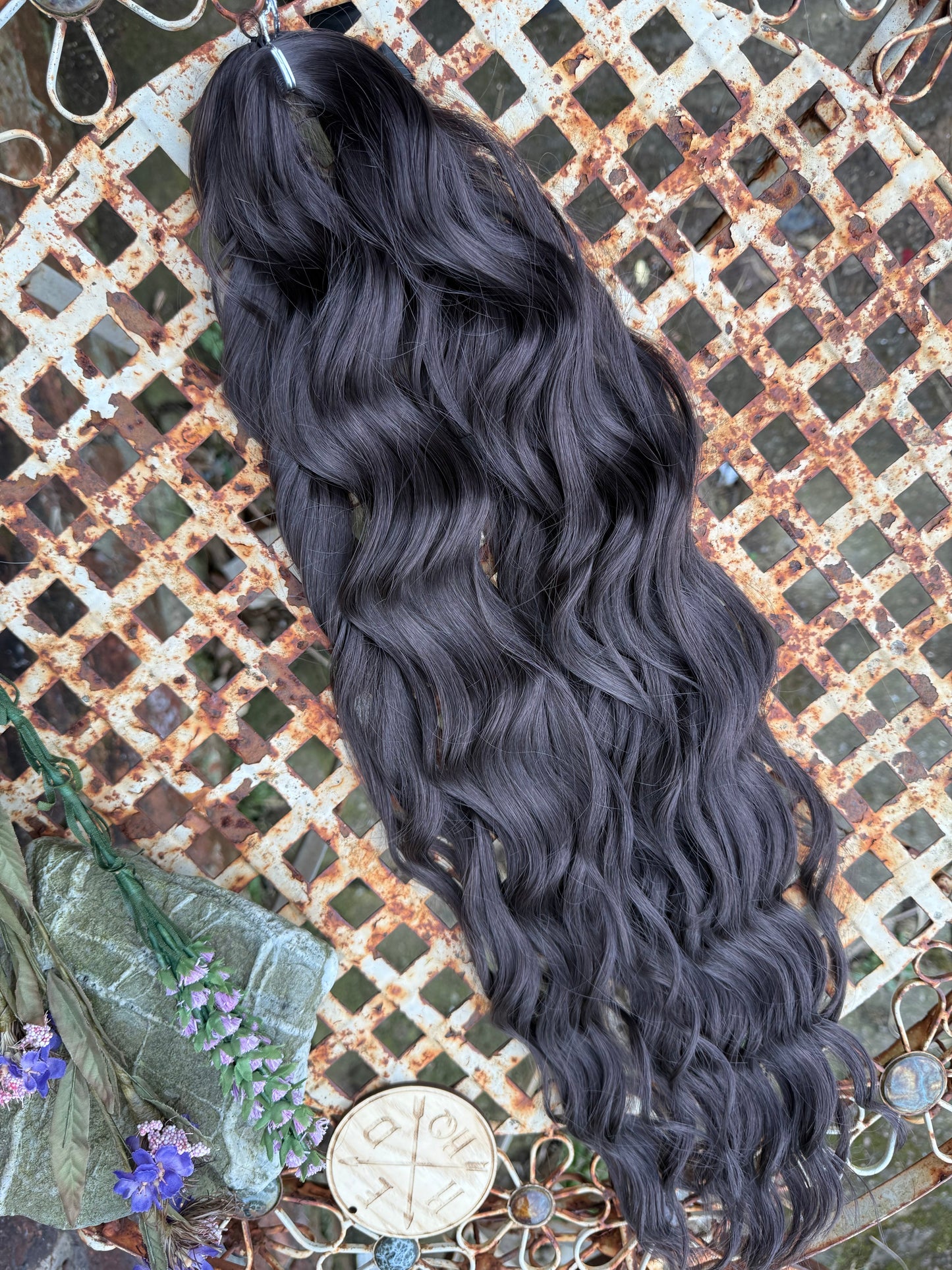 Dark Brown Loose Brushable Wave