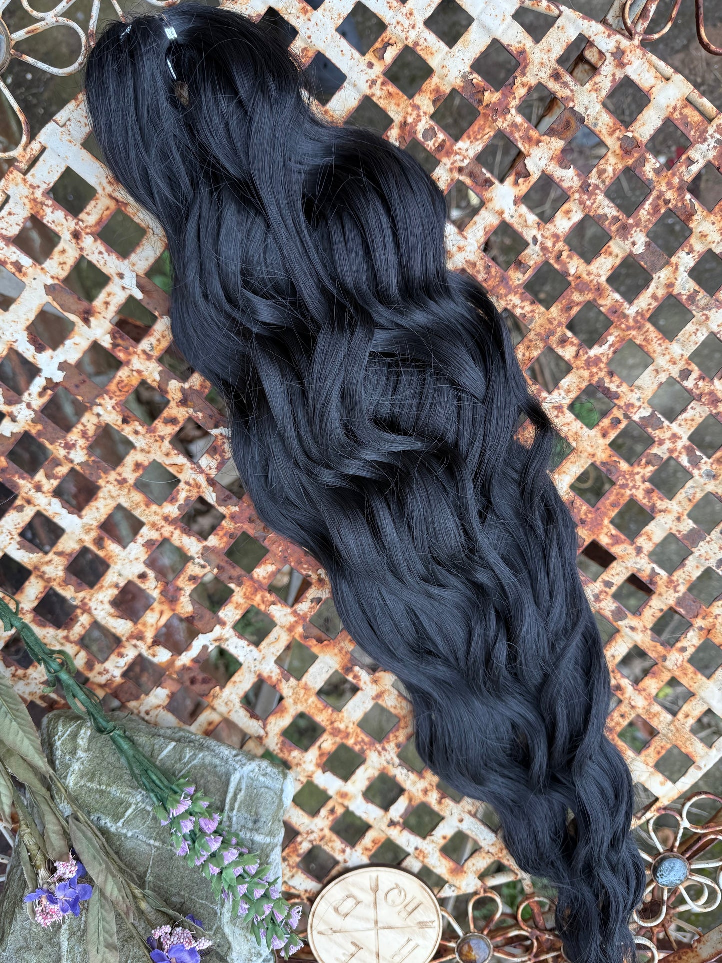 Black Loose Brushable Wave