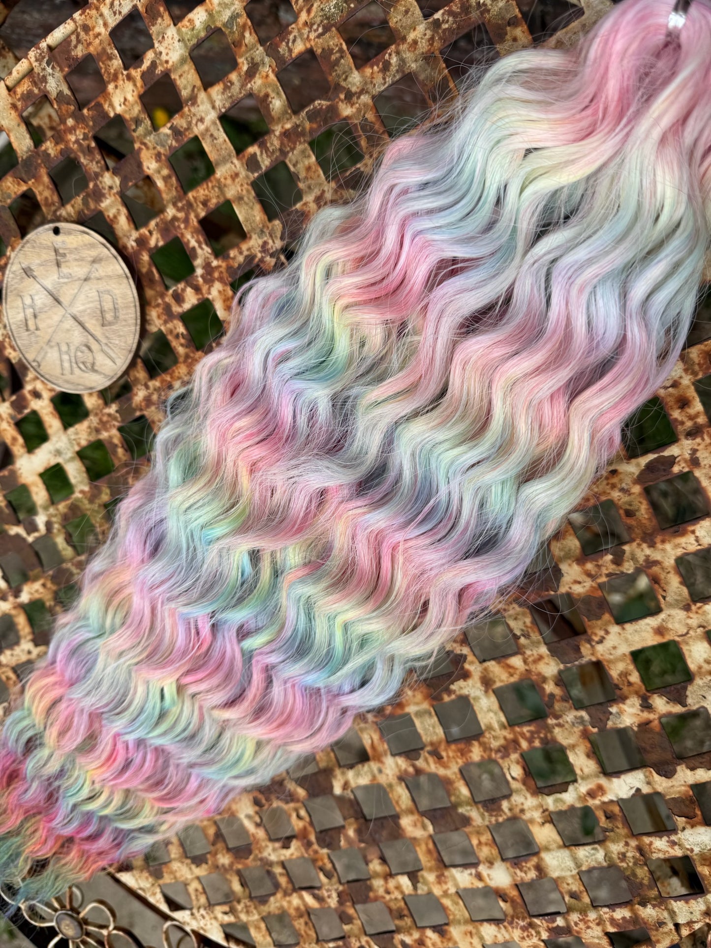 Pastel Rainbow Drops Ombre Ariel Beach Wave 100g
