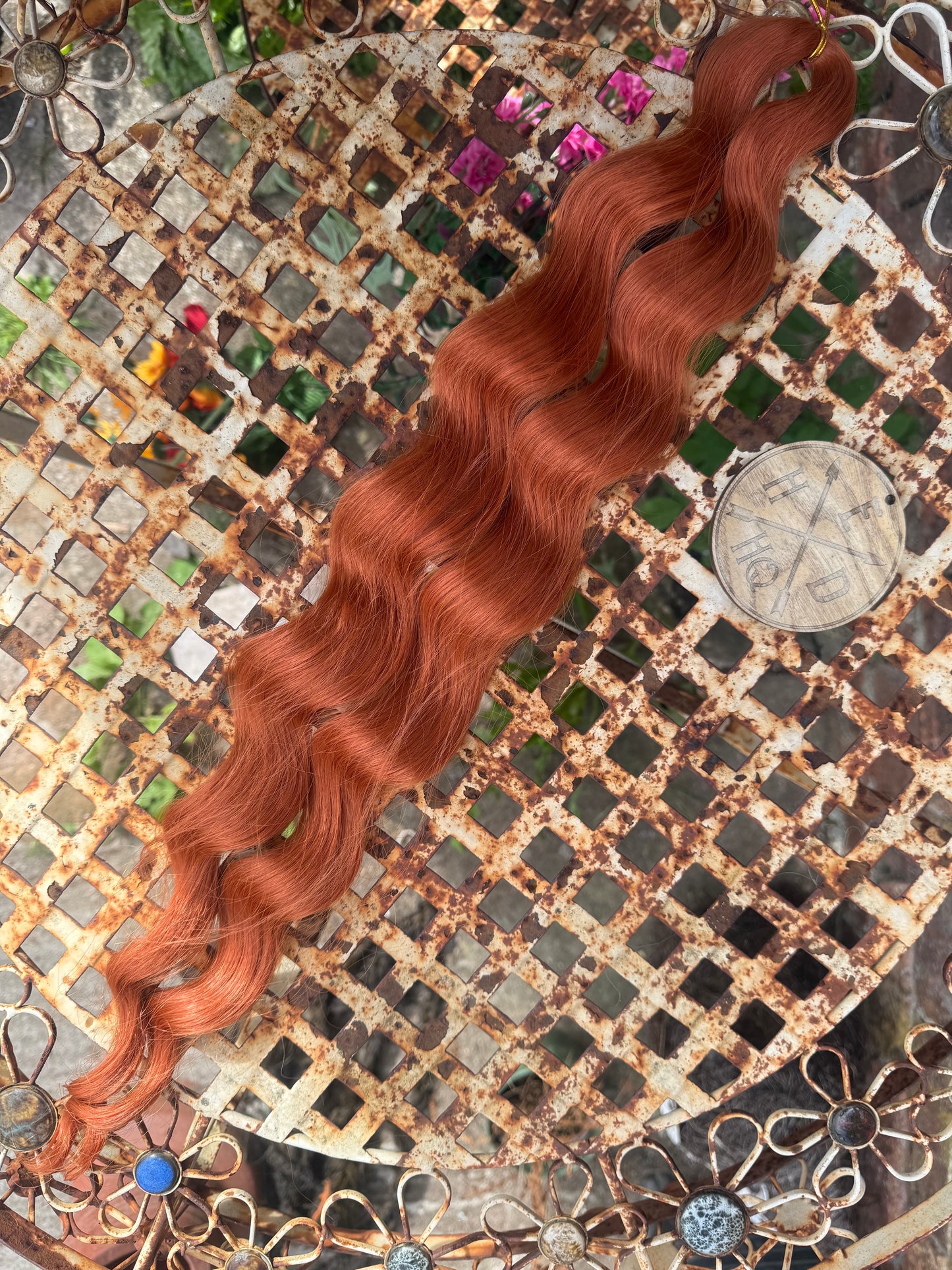 Bright Copper Loose Brushable Wave