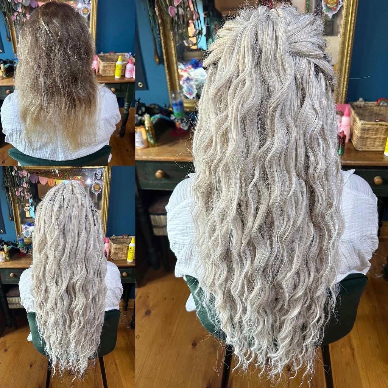 Ice Blonde set x 50 pieces / Full Head