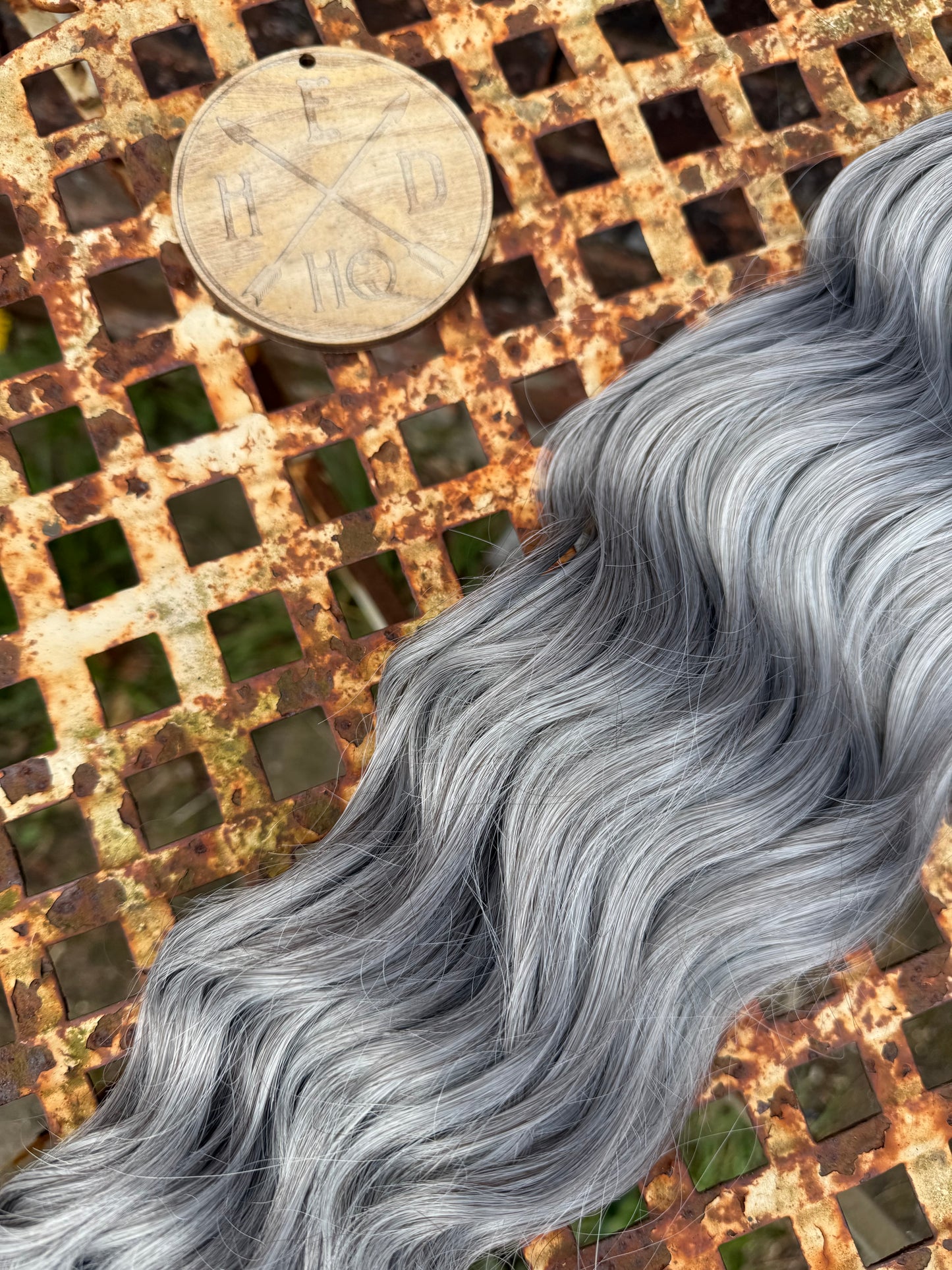 Grey Loose Brushable Wave
