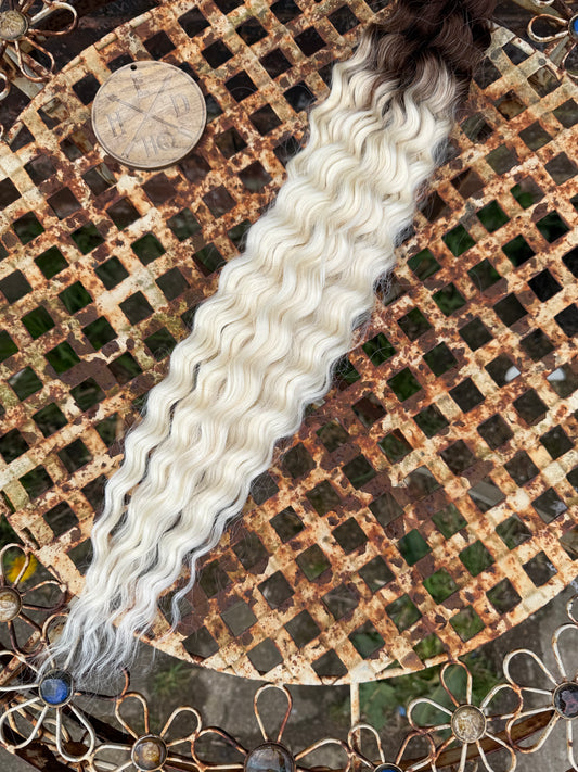 Brown to Creamy Blonde Ombre Ariel Beach Wave 100g