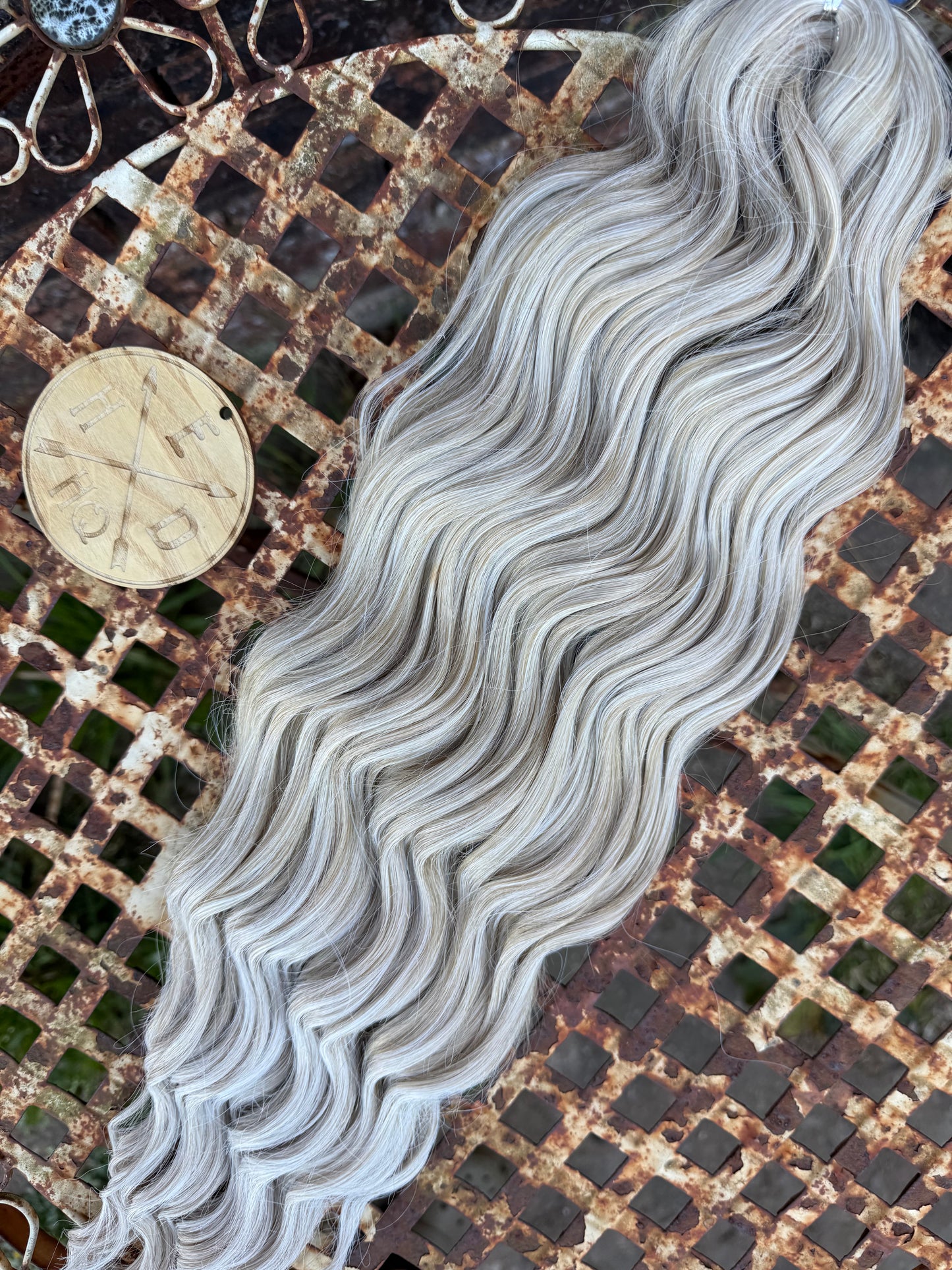 Sandy to Ice Blend Ombré Loose Brushable Wave