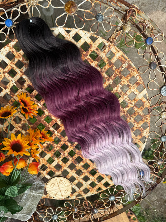 Purple Ombre Anna Loose Wave 100g
