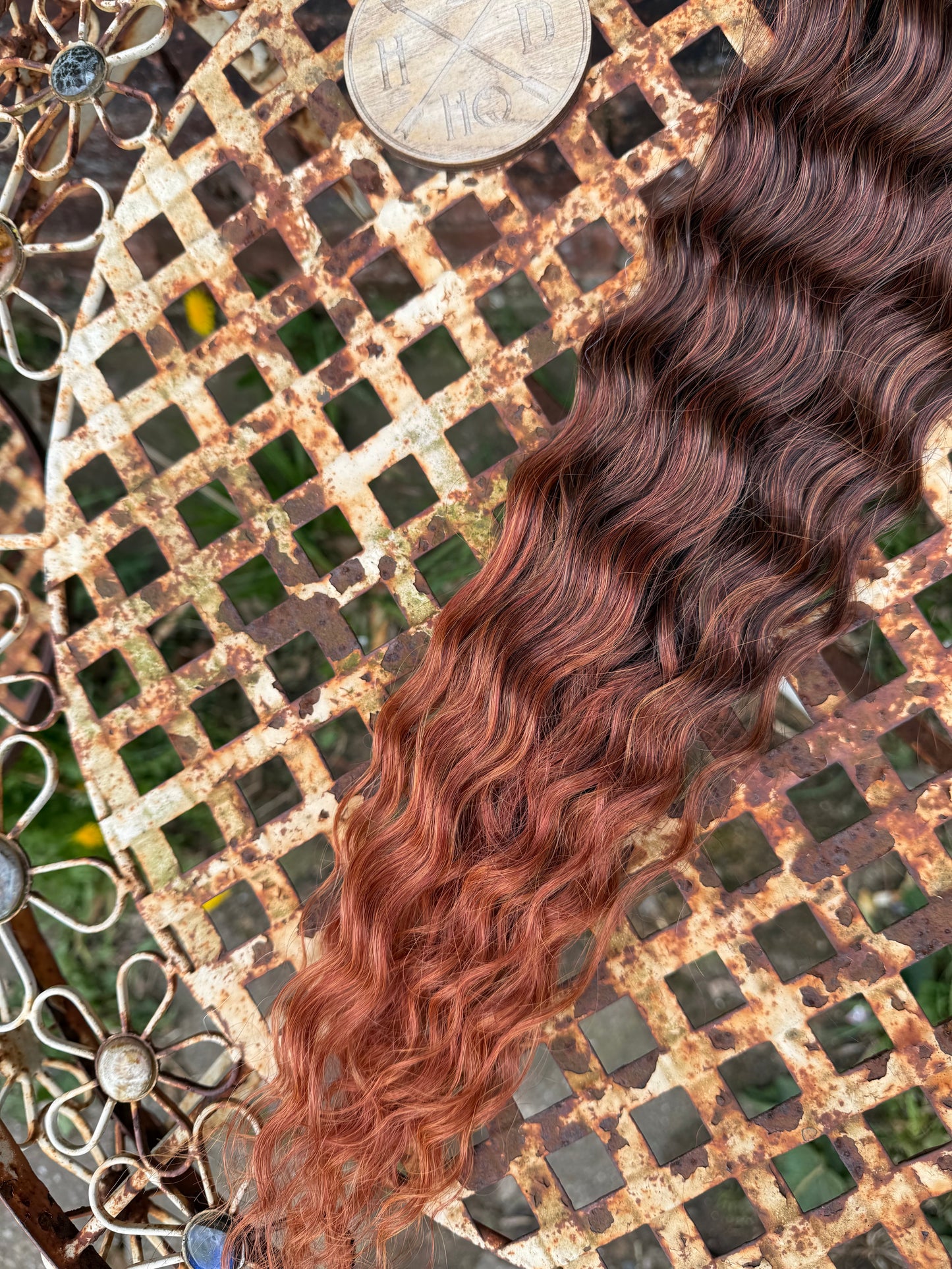 Brown / Copper Ombre Ariel Beach Wave 100g