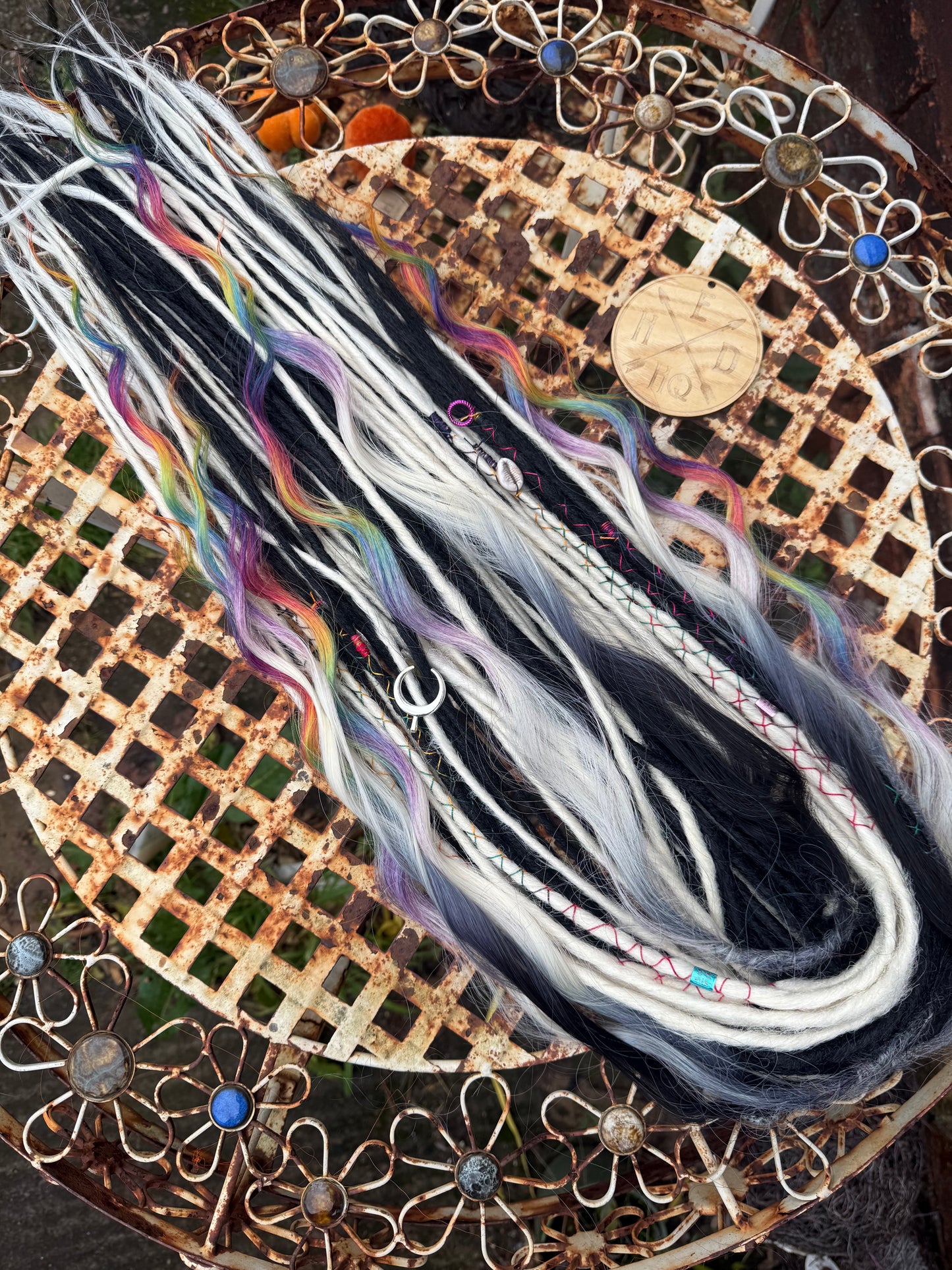 Black / Ice Blonde / Rainbow set x 50 pieces