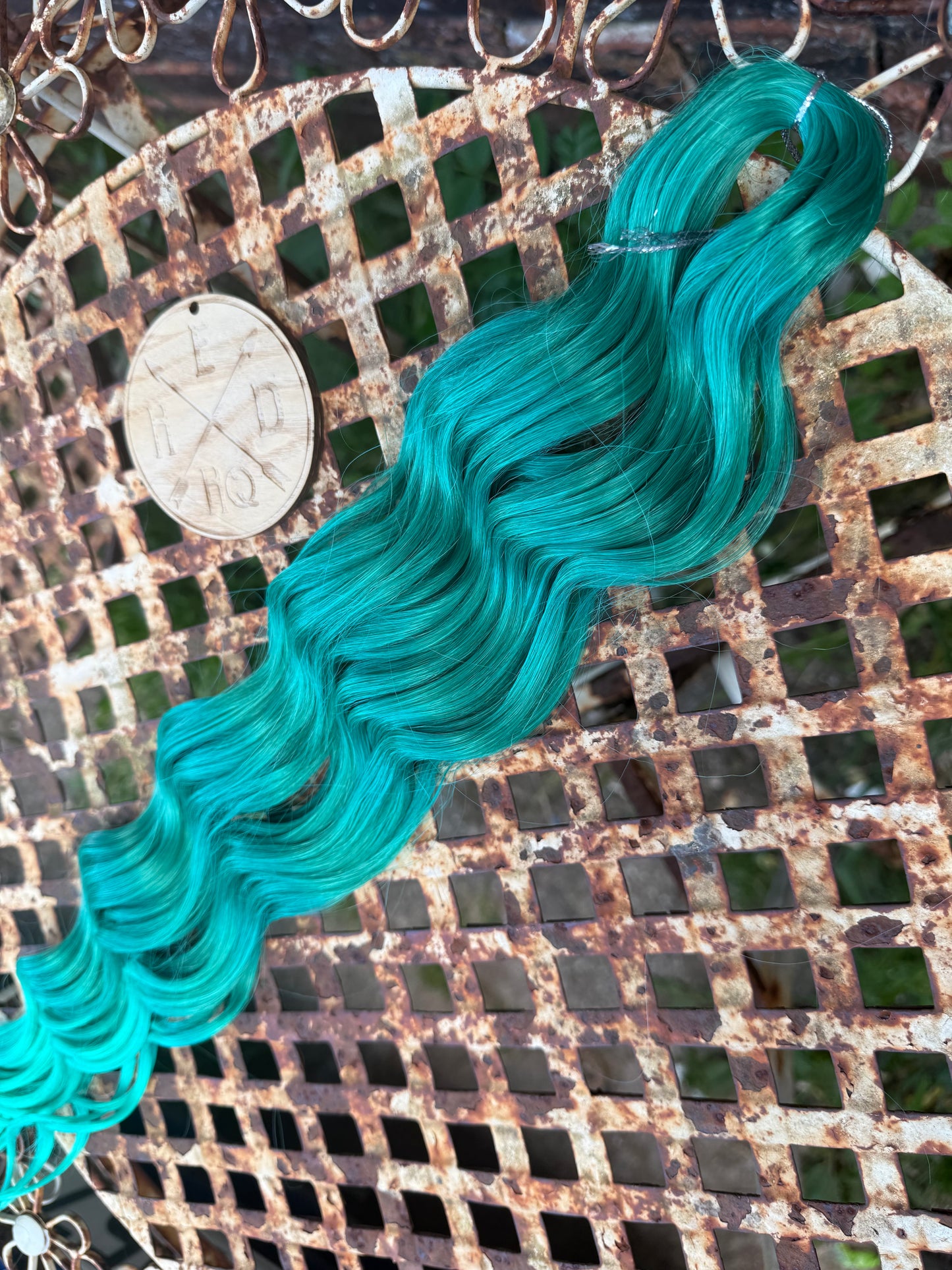 Green Ombré Loose Brushable Wave