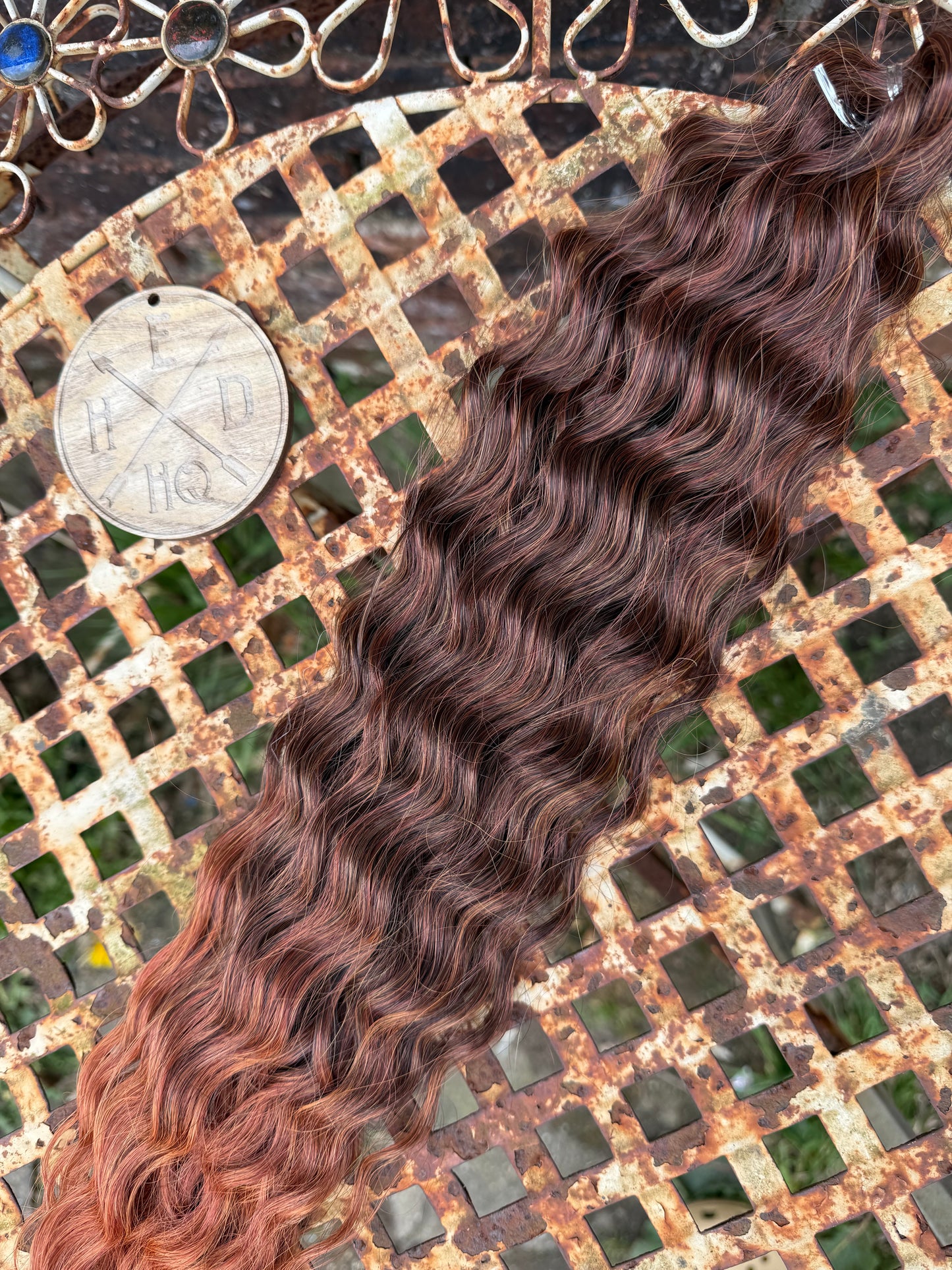 Brown / Copper Ombre Ariel Beach Wave 100g