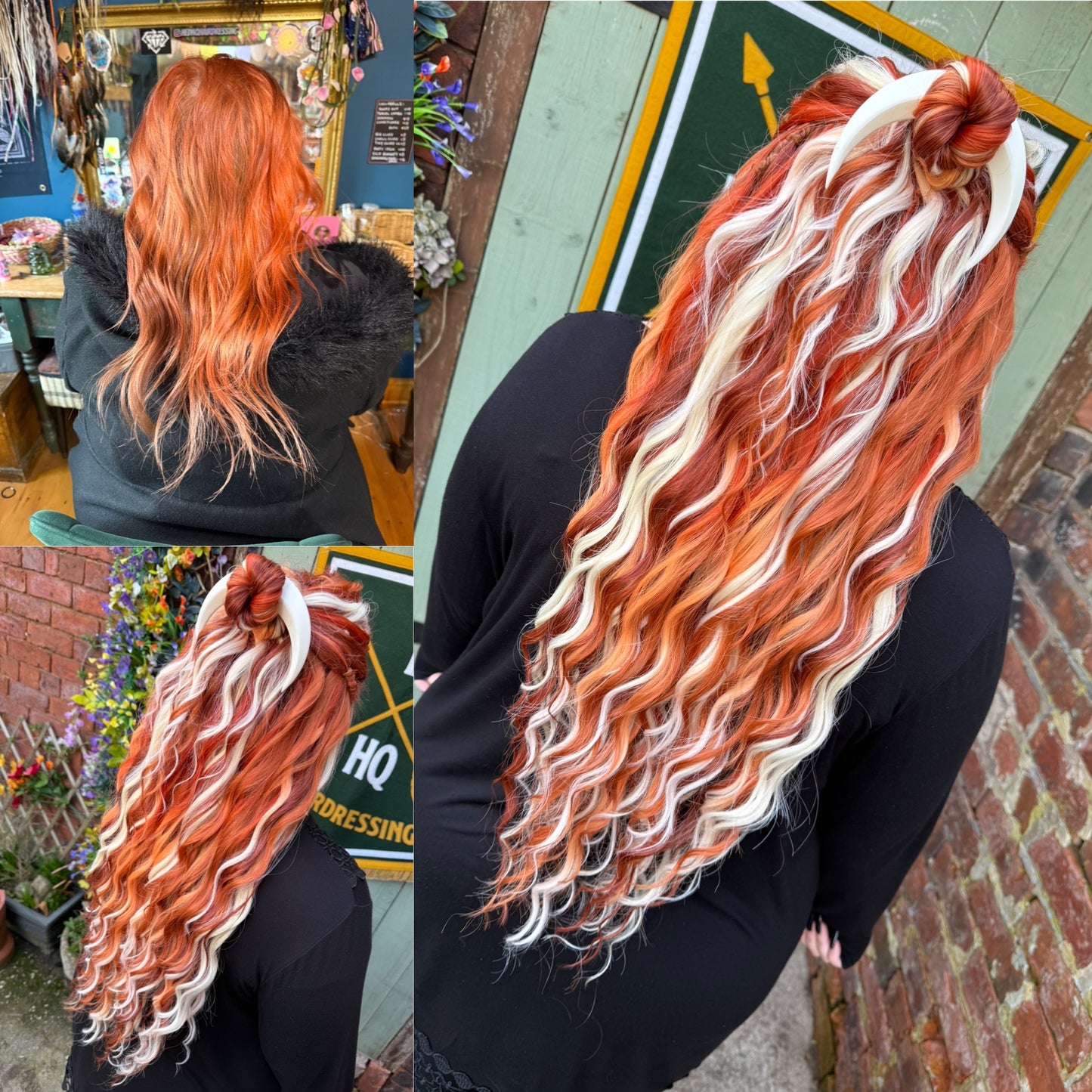 Ginger Fox set x 50 pieces / Full Head