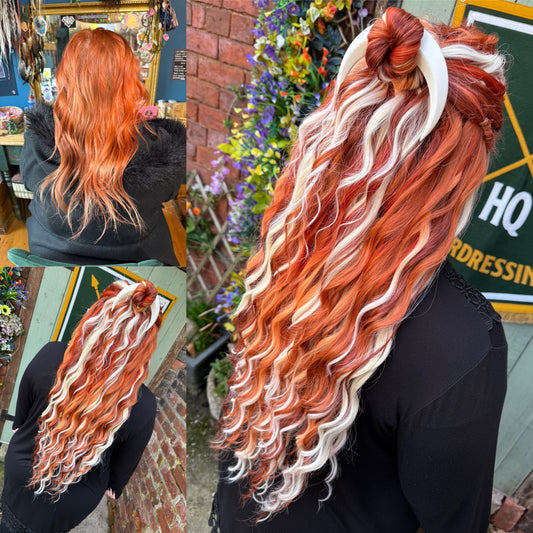 Ginger Fox set x 50 pieces / Full Head