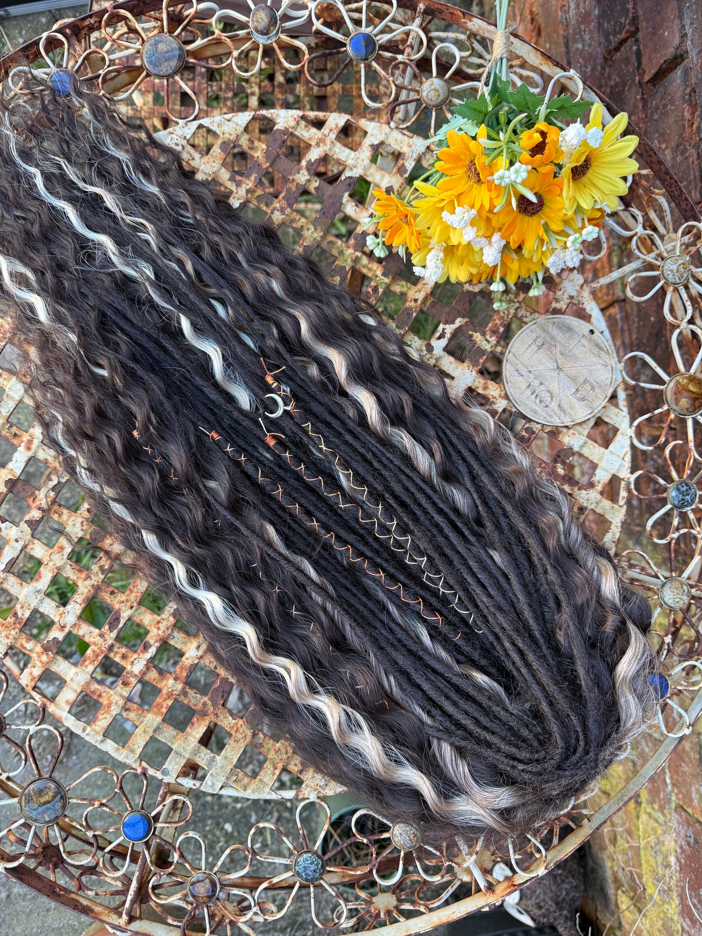 Mixed Dark Brown & Ombre Set x 50 pieces / Full Head