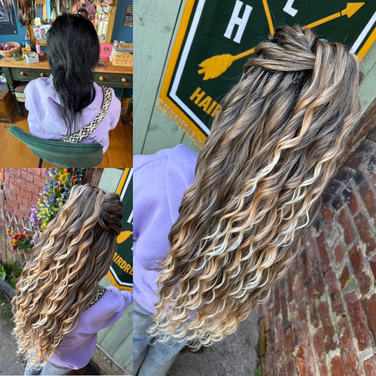 Dark Sun-kissed Ombre Set x 50 pieces / Full Head