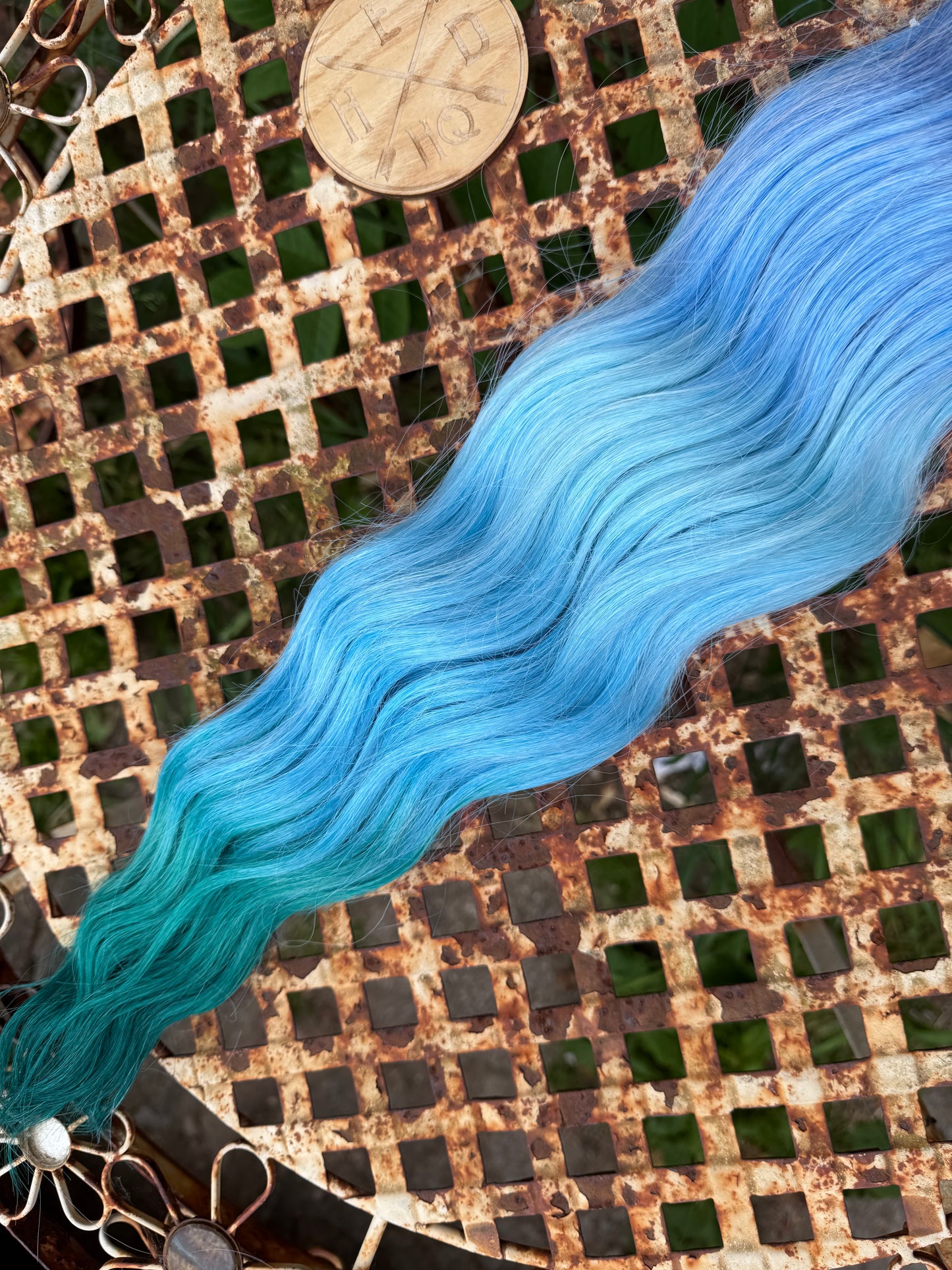 Seafoam Ombré Loose Brushable Wave