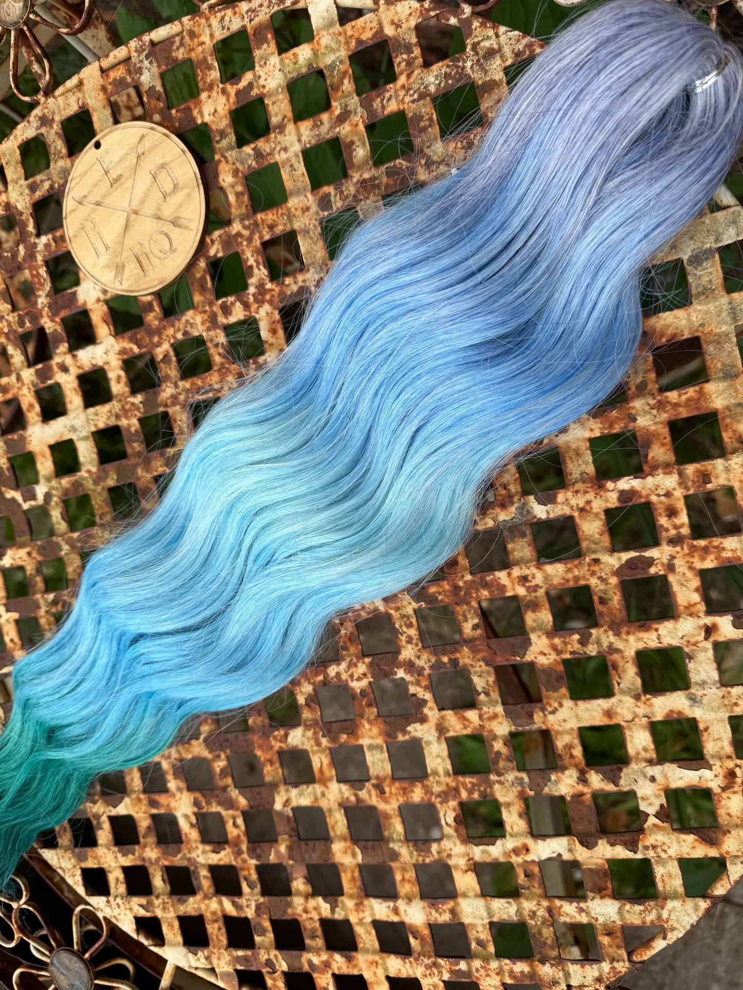 Seafoam Ombré Loose Brushable Wave