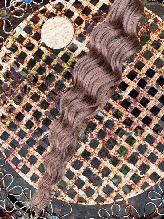 Light Honey Brown Loose Brushable Wave