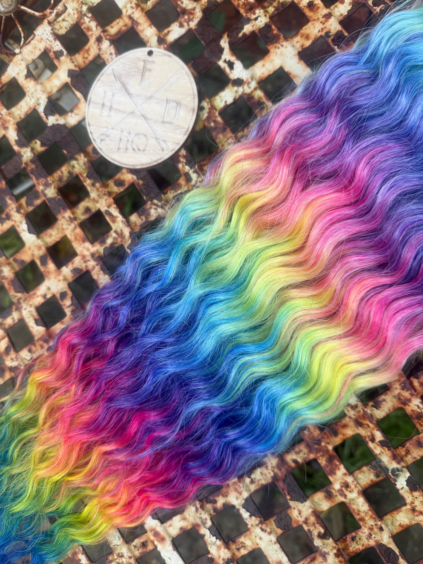Rainbow Bright Ariel Beach Wave 24” 100g