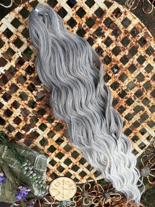 Ice Brown to Ice Blonde Ombré Loose Brushable Wave