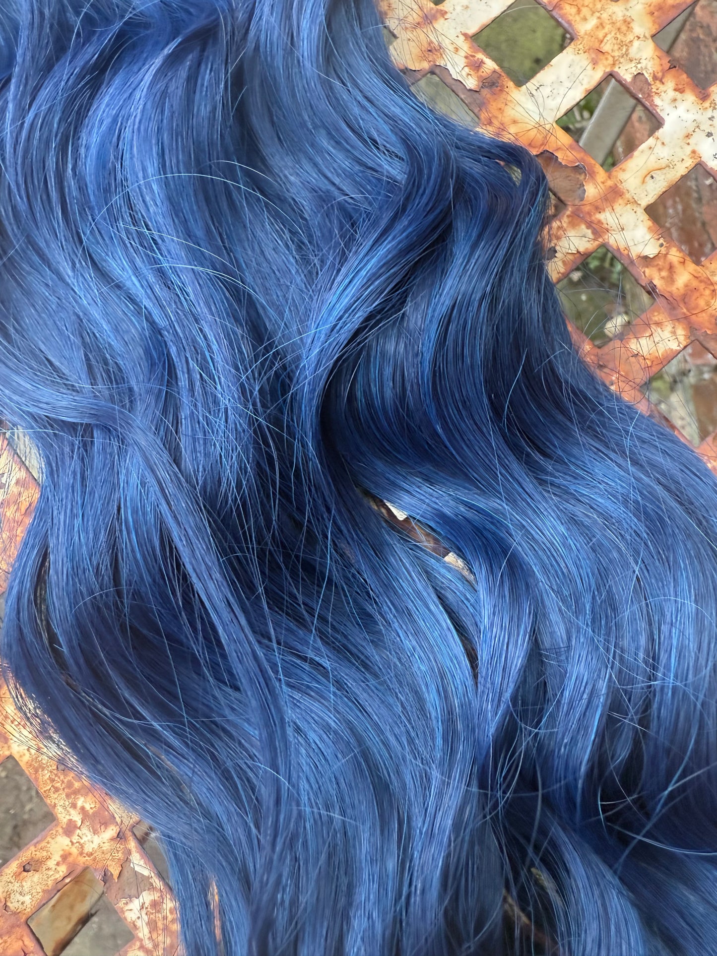Deep Blue Loose Brushable Wave