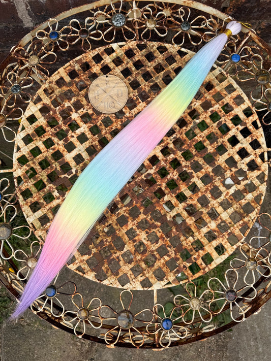 Pastel Ombre Mauve Tip Ariel Straight 100g