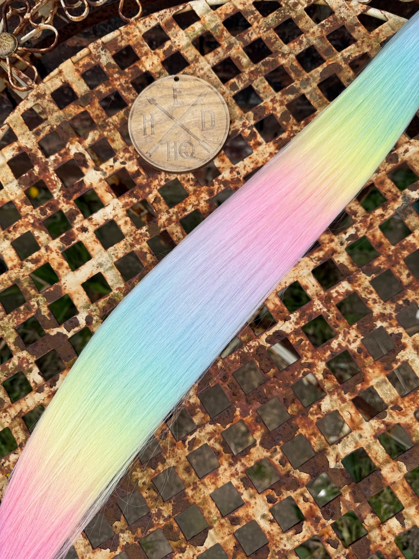 Pastel Ombre Mauve Tip Ariel Straight 100g