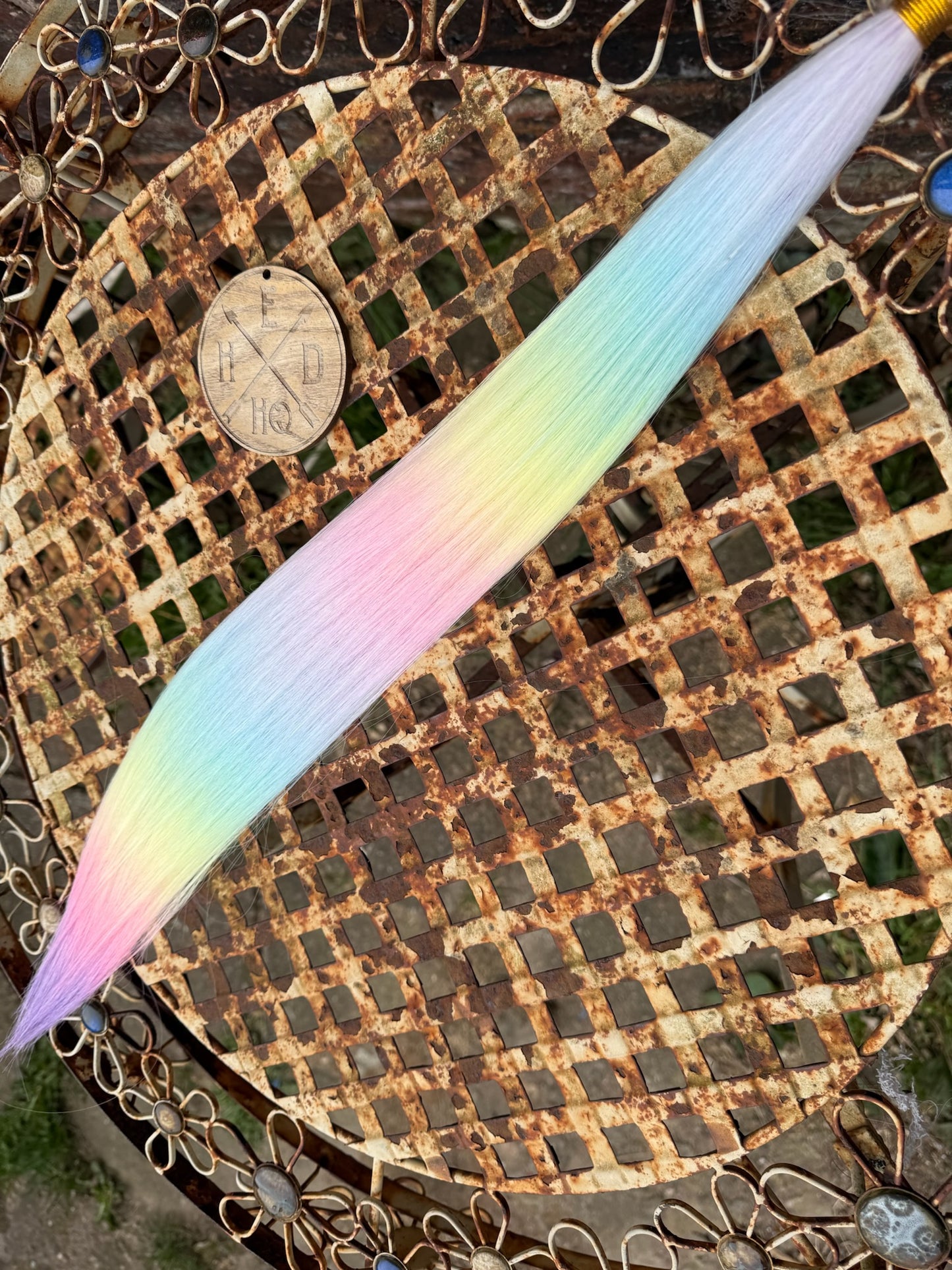 Pastel Ombre Mauve Tip Ariel Straight 100g