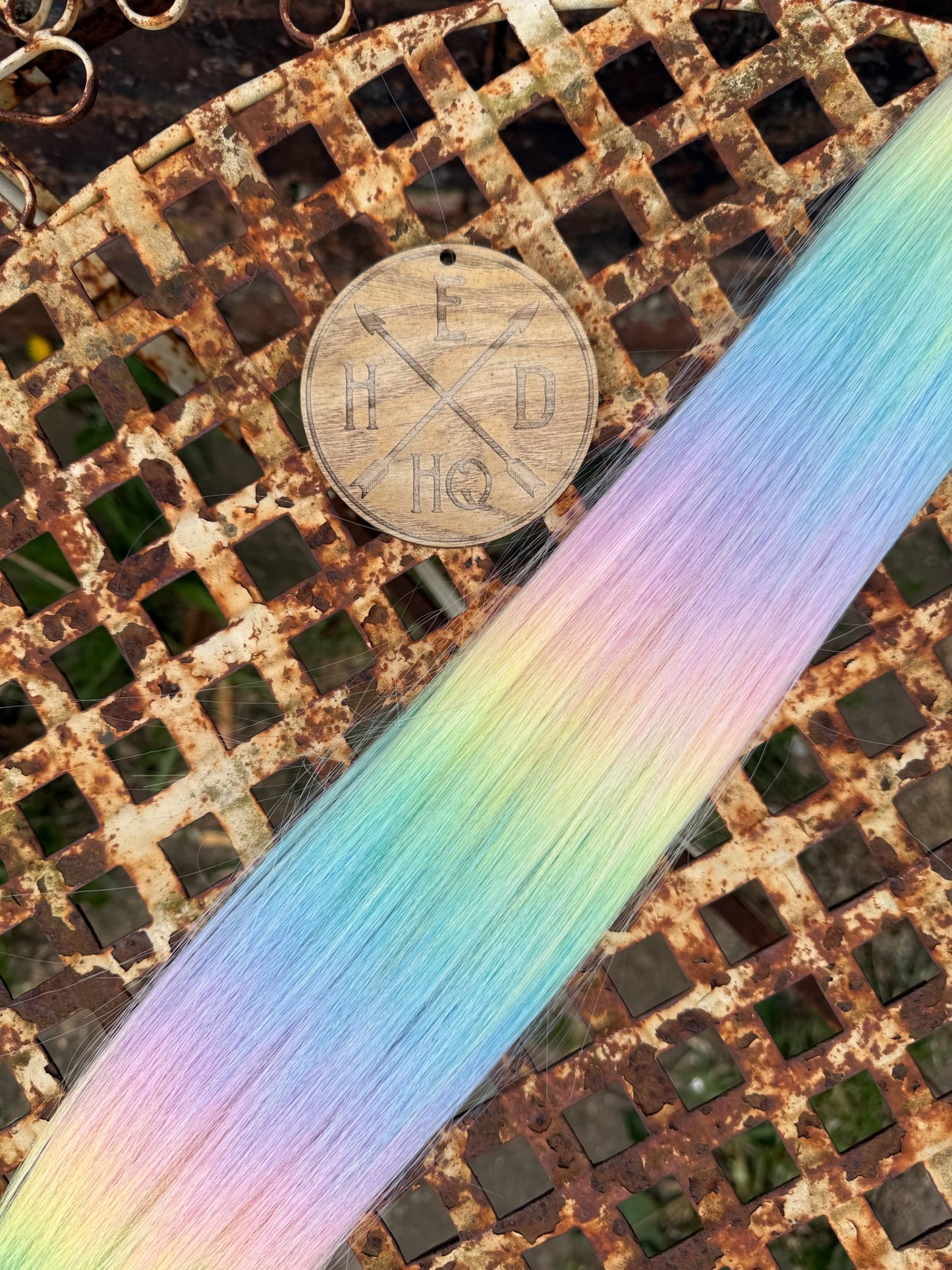 Pastel Ombre Purple Tip Ariel Straight 100g