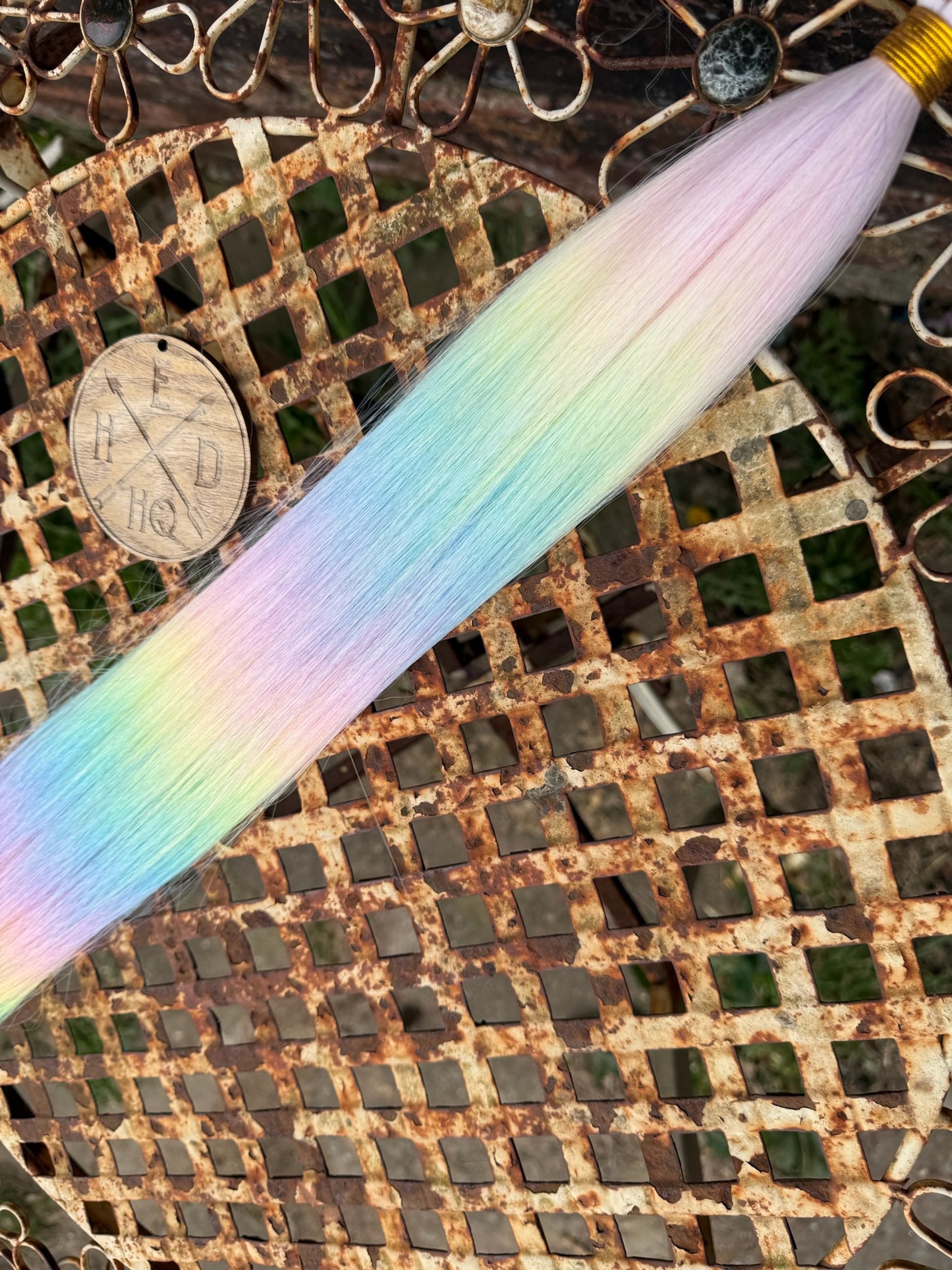 Pastel Ombre Purple Tip Ariel Straight 100g