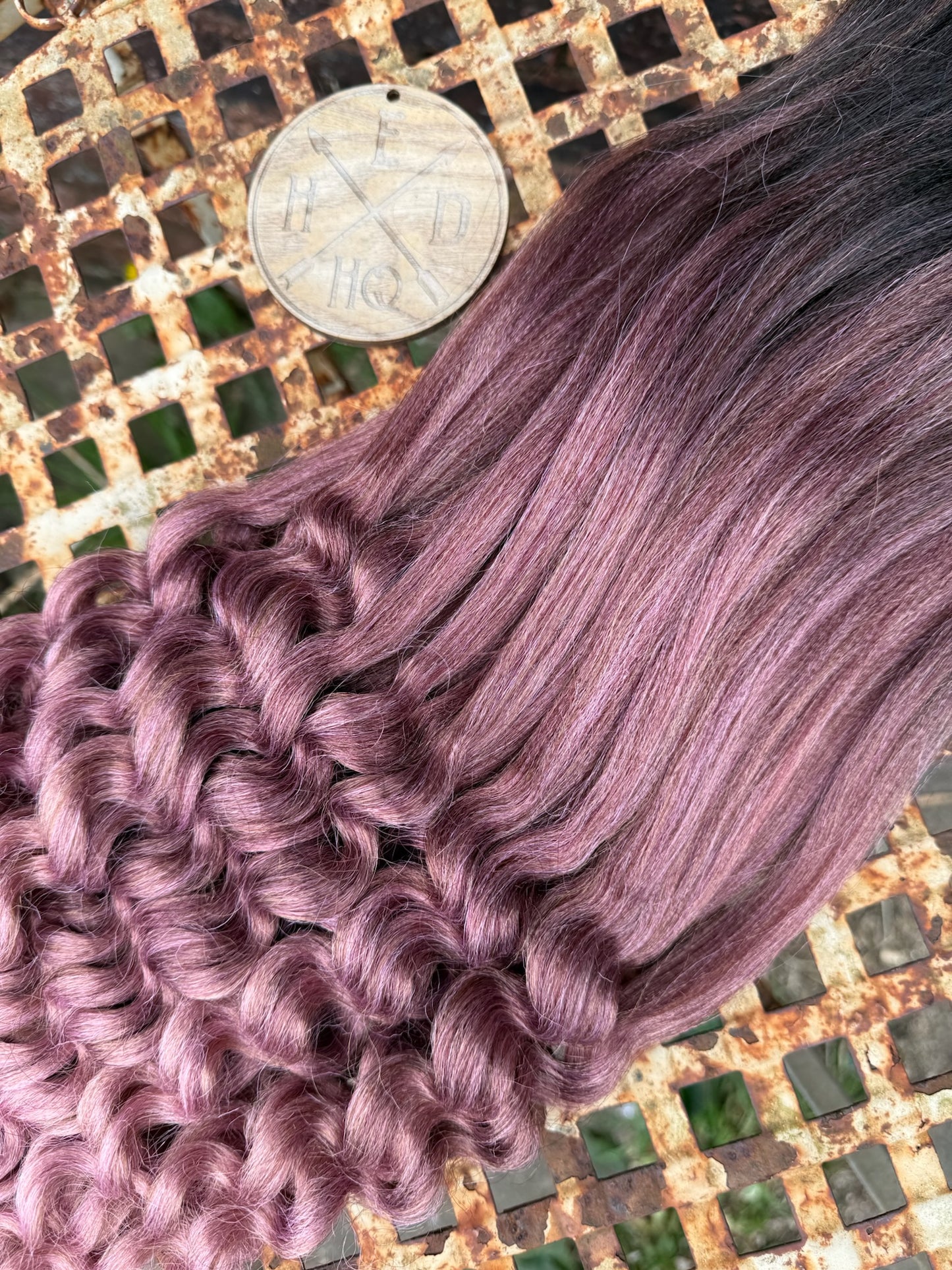 Black to Dusky Pink Tessa Straight to Wave 300g
