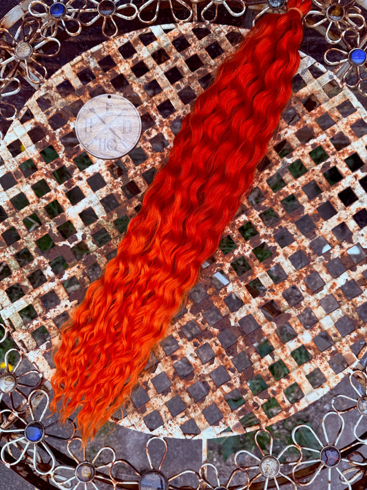 Red to Orange Ombre Ariel Beach Wave 100g