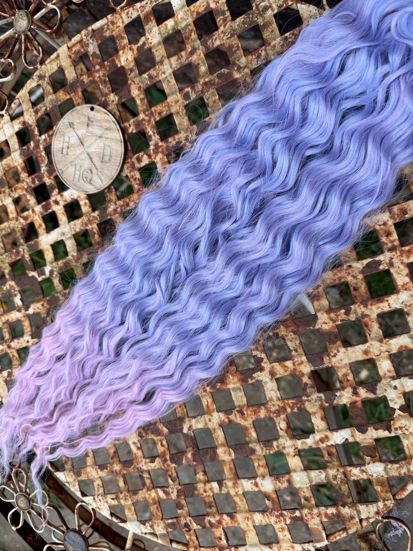 Lilac to Pink Ombre Ariel Beach Wave 100g