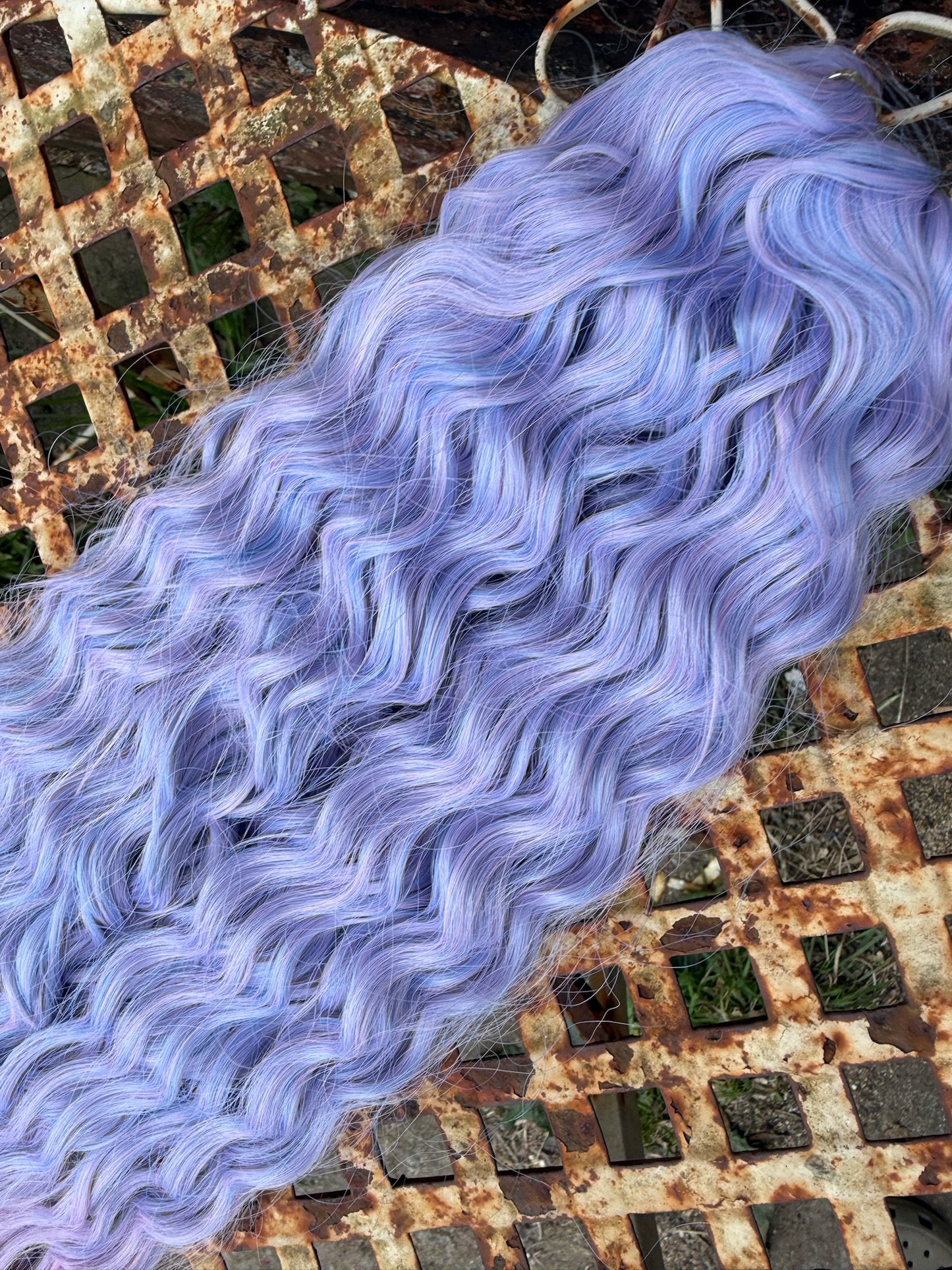 Lilac to Pink Ombre Ariel Beach Wave 100g