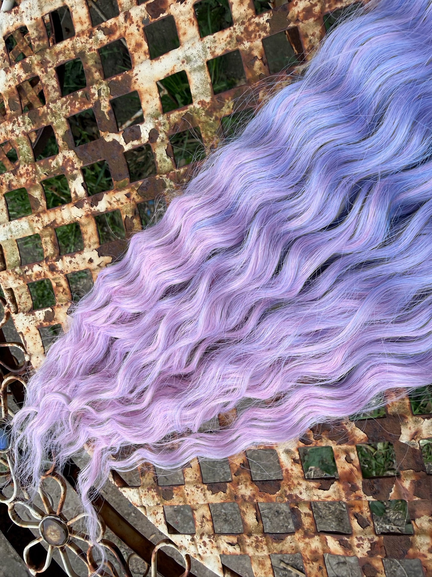 Lilac to Pink Ombre Ariel Beach Wave 100g