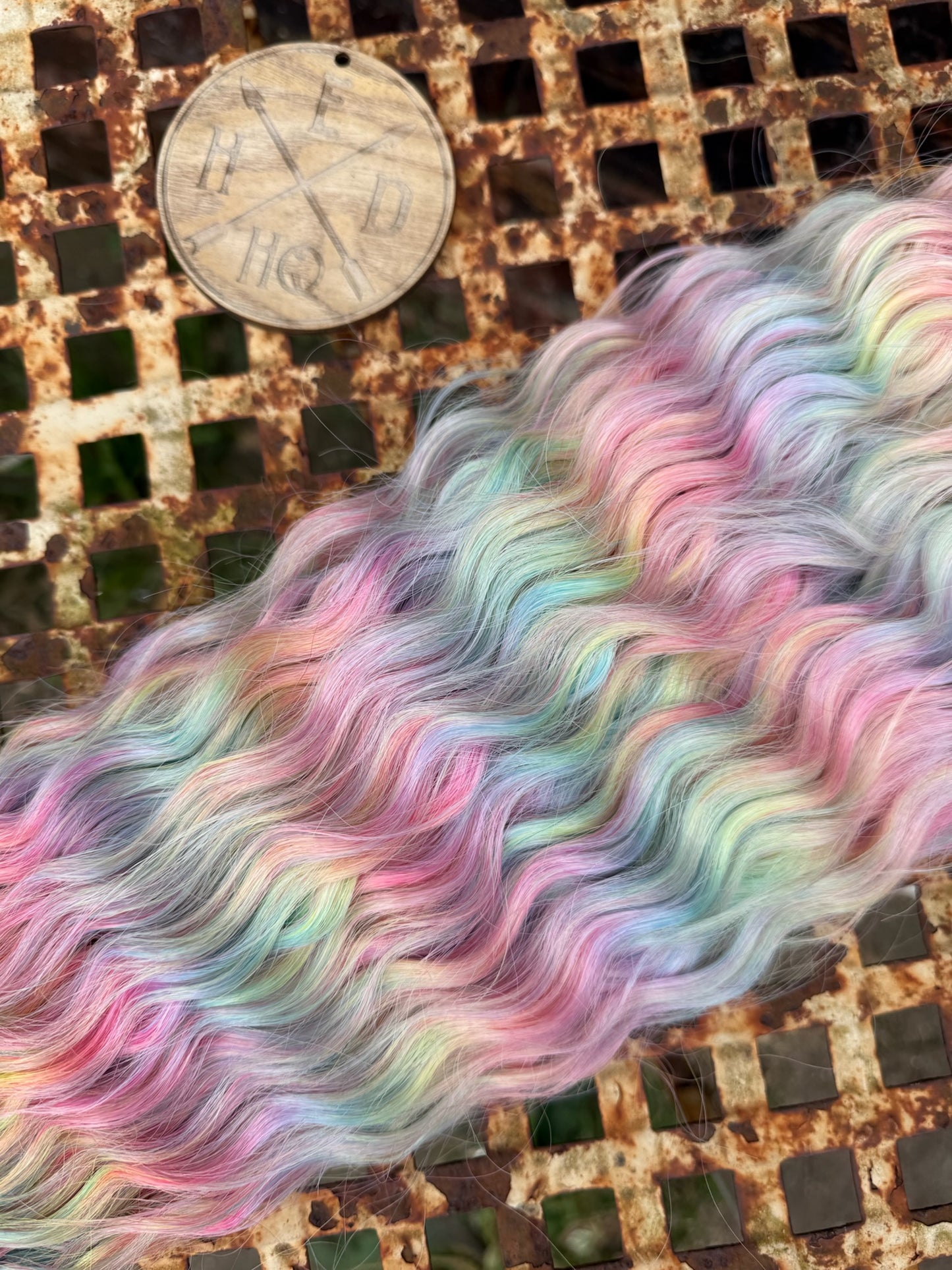 Pastel Rainbow Drops Ombre Ariel Beach Wave 100g