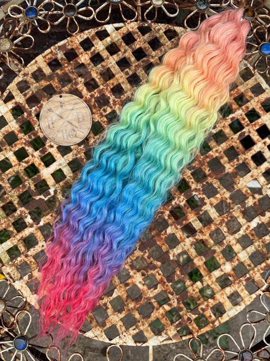 Orange Root Multi Ombre Ariel Beach Wave 100g