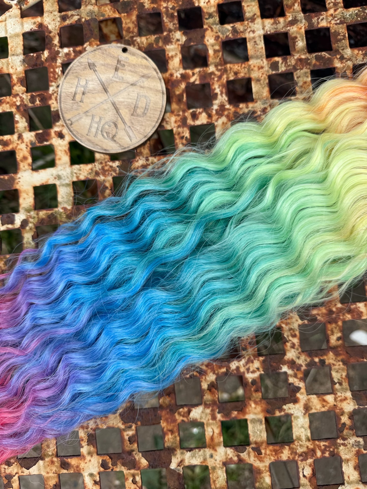 Orange Root Multi Ombre Ariel Beach Wave 100g
