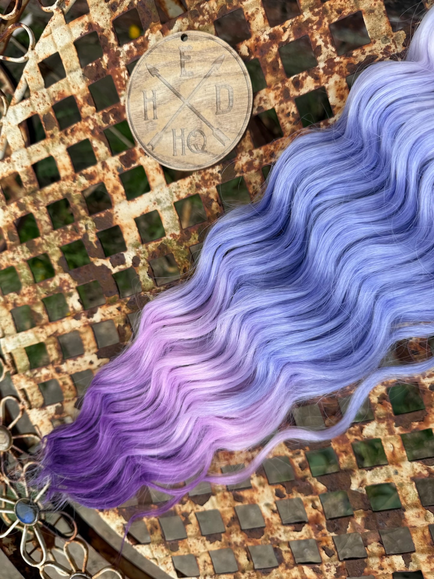 Blue Purple Ombre Anna Loose Wave 100g