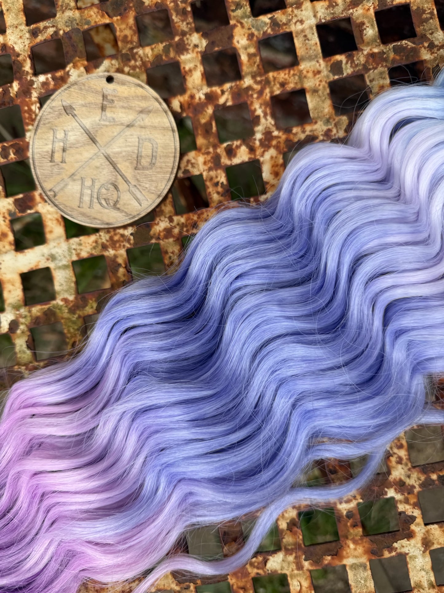 Blue Purple Ombre Anna Loose Wave 100g