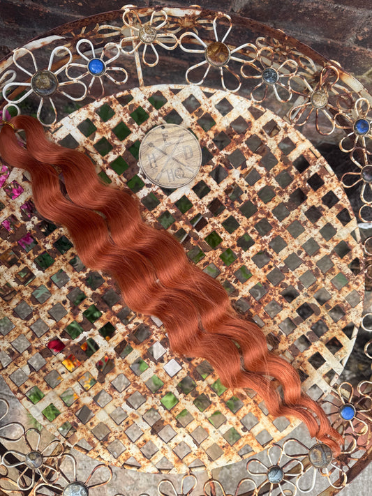 Bright Copper Loose Brushable Wave